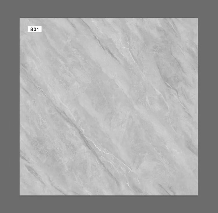 800*800连纹抛釉砖中国印象止滑现代简约釉面砖 灰色地板砖
