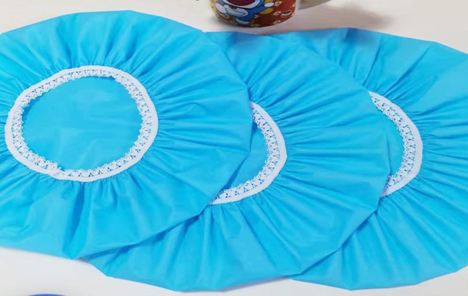 Simple Lace Disposable Shower Cap