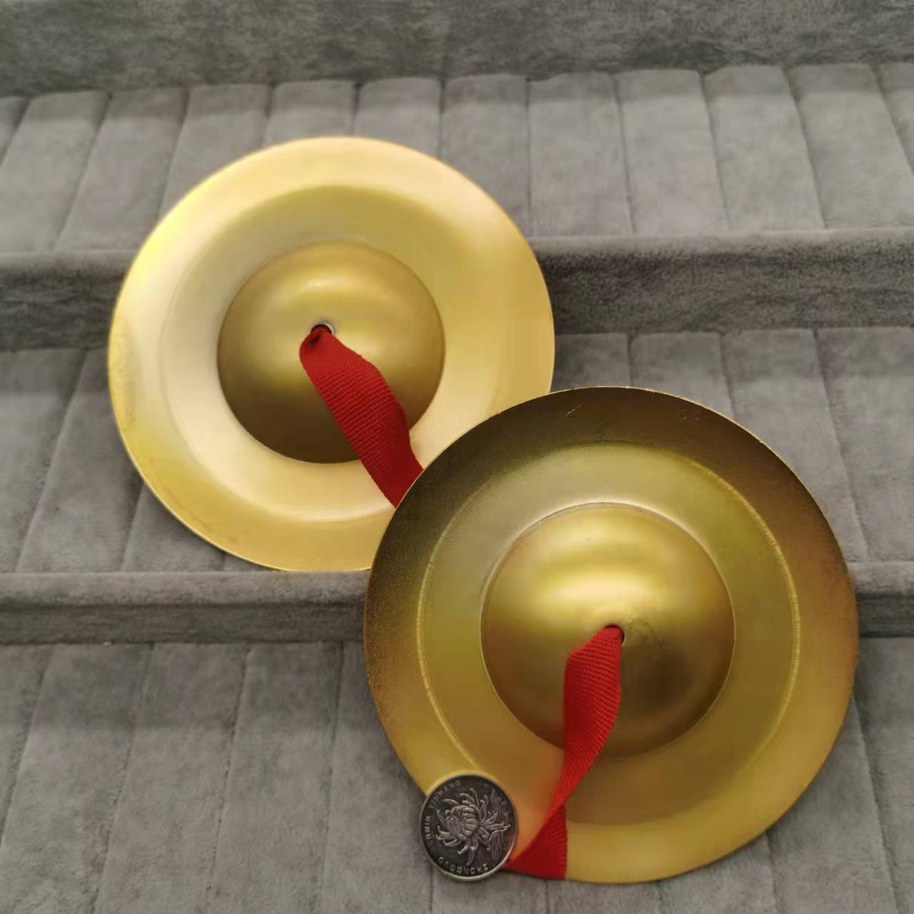 大号铜锣 儿童敲打乐器小号铜锣 打击乐器光光嚓