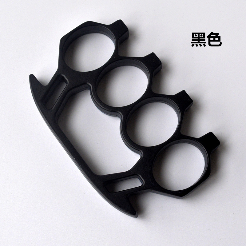 敢死队手扣拳扣防卫指环虎指武术搏击拳套四指虎手撑子随车装备