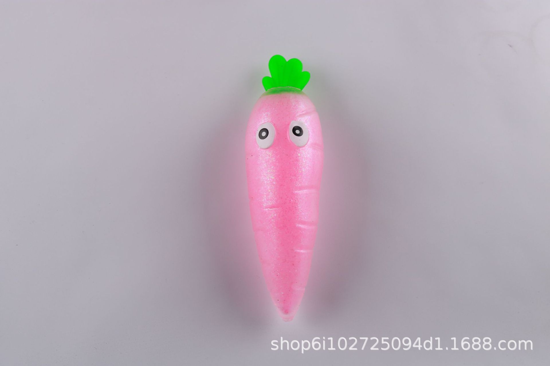 Creative Facial Expression Printing Simulation Carrot Sand Lala Soft Glue Children Decompression Trick Vent Toys