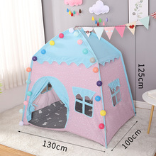 儿童帐篷室内公主女孩床上游戏玩具屋秘密城堡户外可折叠小房子