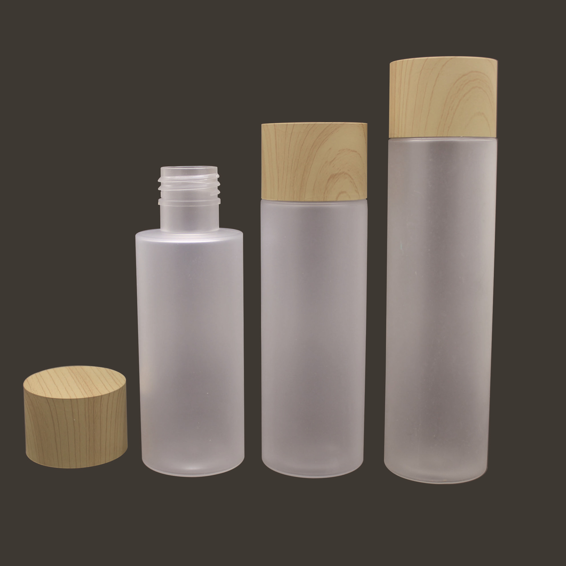 现货磨砂100ml120ml150ml塑料磨砂瓶水乳瓶化妆品瓶透明瓶pet通用