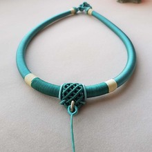 【孤品】汉服古装多宝项链珍珠萤石紫水晶镂空玉牌璎珞项圈_阿里巴巴