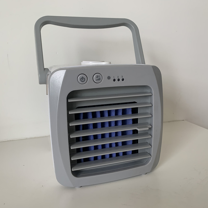 新款迷你冷风机家用桌面制冷小型空调移动加湿水冷风扇源头工厂