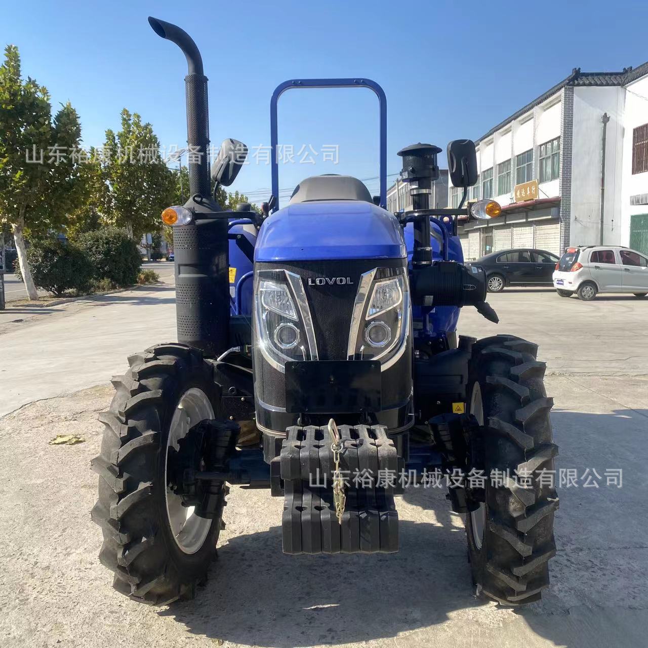 ba农用拖拉机70马力tb桥拖拉机可参数选配全柴四缸