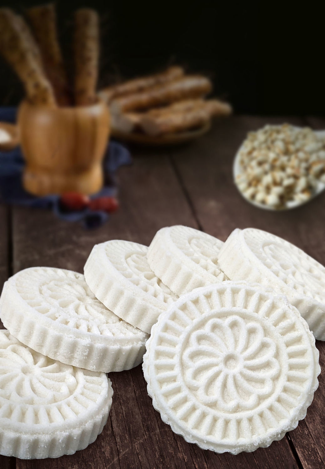 淮山薏米糕中秋赏月饼类玉米紫薯板栗糕点心代餐早餐零食广东传统