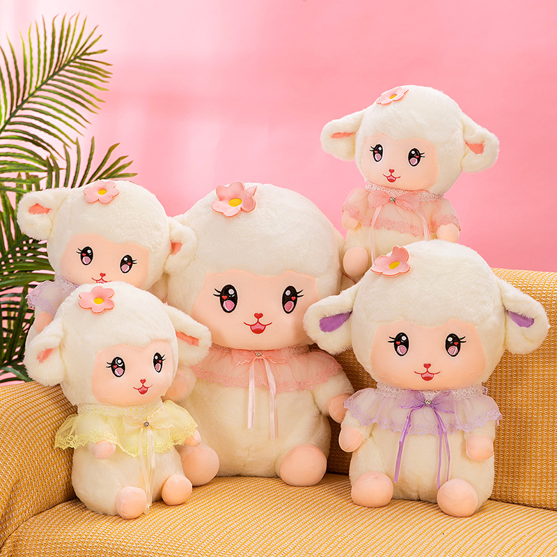 厂家可爱美羊羊毛绒玩具公仔玩偶安抚抱枕娃娃送儿童生日节日礼物