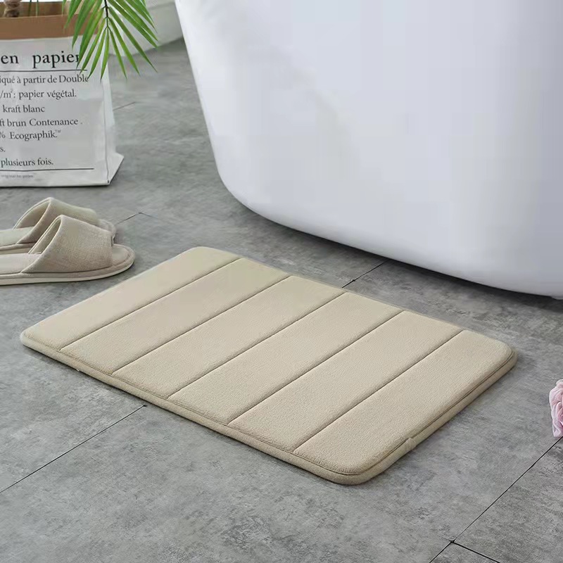 Factory Wholesale Thickened Sponge Carpet Quick Rebound Embossed Non-Slip Mat Home Textile