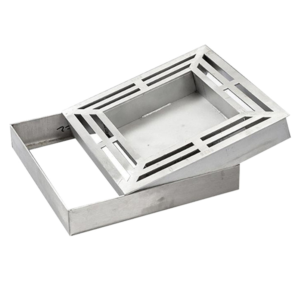 304不锈钢窨井盖 批发方形圆形不锈钢装饰井盖 厂家供应 市政道路