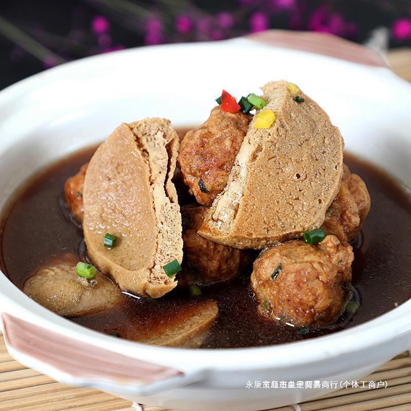 生龙伟素鸡豆腐干豆制品仿荤素肉人造肉素食品斋菜家纯素食材