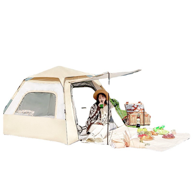 Tent Outdoor Portable Foldable Automatic Quickly Open Sun Protection Wild Camping Camping Park Picnic Children