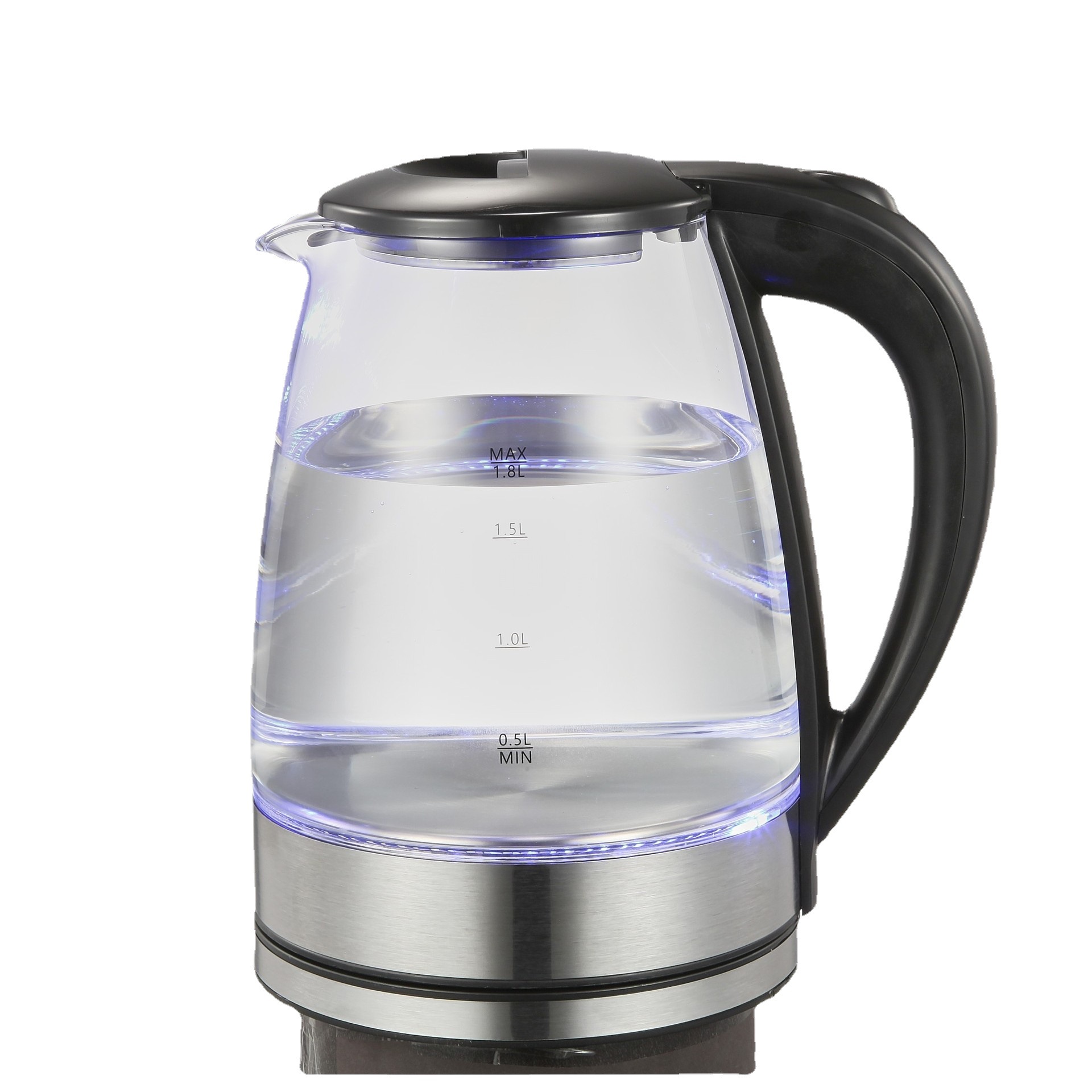 批发电水壶玻璃电热水壶泡茶壶烧水壶家用electric glass kettles