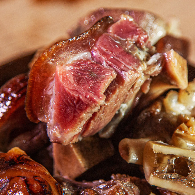 腊肉四川腊猪腿特产农家自制烟熏整只火腿猪蹄旗舰店