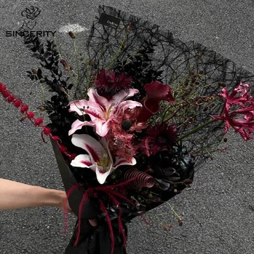 新高质感拉菲系列包装纸鲜花花束内衬纸搭配花艺设计diy包装材料