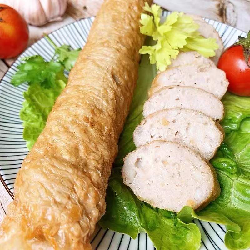 鱼饼潮汕肉卷农家土猪广章肉饼隆江饭肉条批发火锅食材烤肉片特产