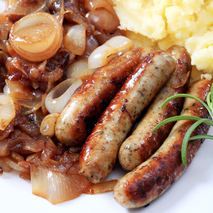 百倍德图林根香肠德国香肠西餐火腿烤肠图灵根德式香肠酒店早餐肠