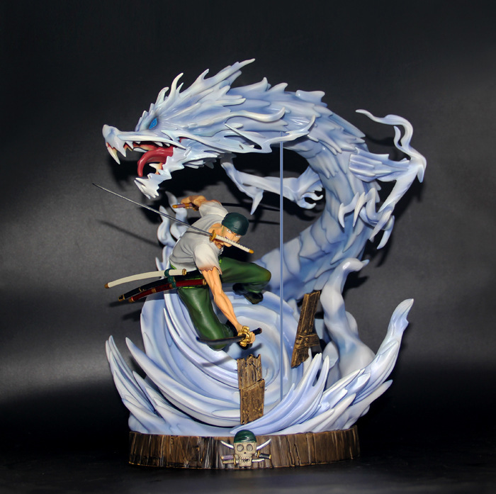 海贼gk索隆超大龙卷风 三刀流盒装手办限量雕像模型-阿里巴巴