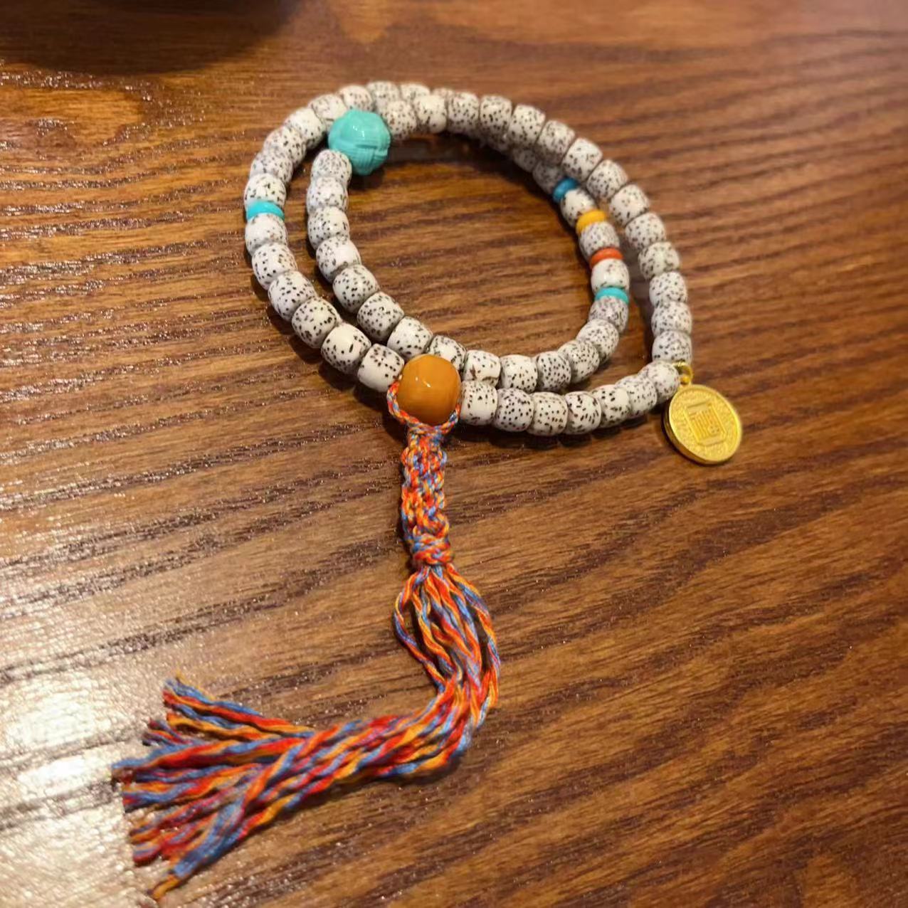 星月双圈手链 搭配坨骨,松石等 27-阿里巴巴