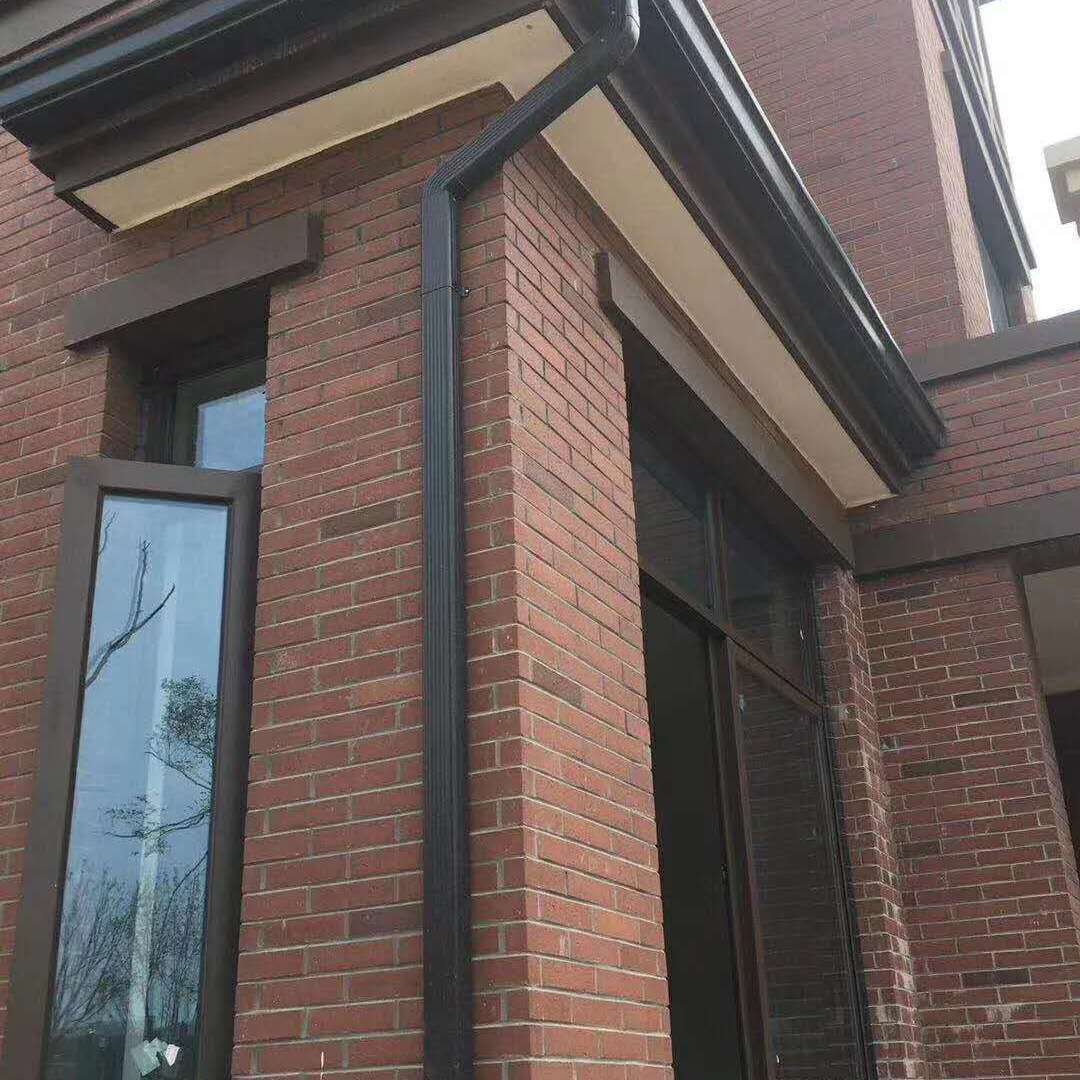 1批发铝合金别墅天沟雨水槽屋檐接水槽房檐排水槽阳光房雨水槽