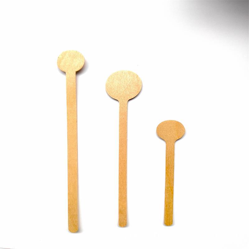 供应跨境一次性木制咖啡棒木质搅拌棒奶茶热饮店商用可印logo