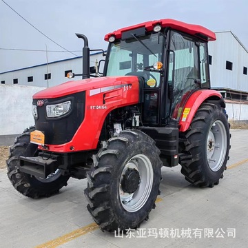 东方红ly1204新款大桥拖拉机四驱四缸强压空调驾驶室辅组油缸