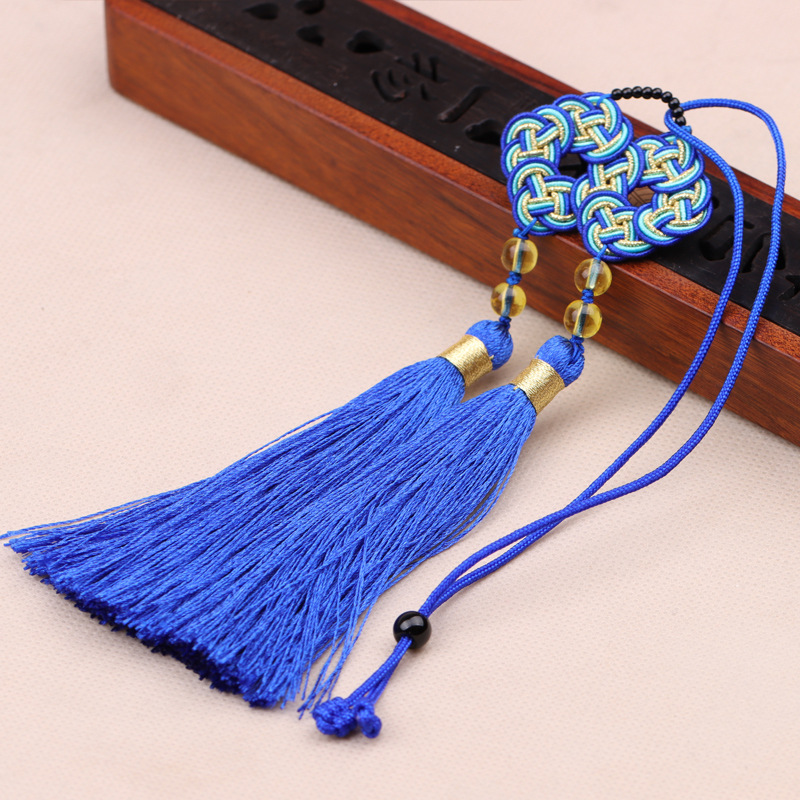 四方结中国结流苏穗子diy书签抱枕吊穗服装辅料发饰灯笼扇坠批发