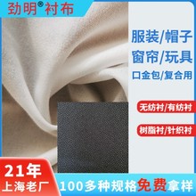 劲明衬布幅宽 水洗要求可定制30D雪纺衬 有纺布衬 尼龙衬
