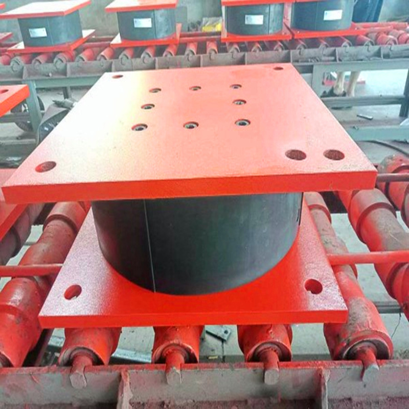 直销供应隔震橡胶支座 桥梁铅芯隔震橡胶支座lrb-d395×119型号全