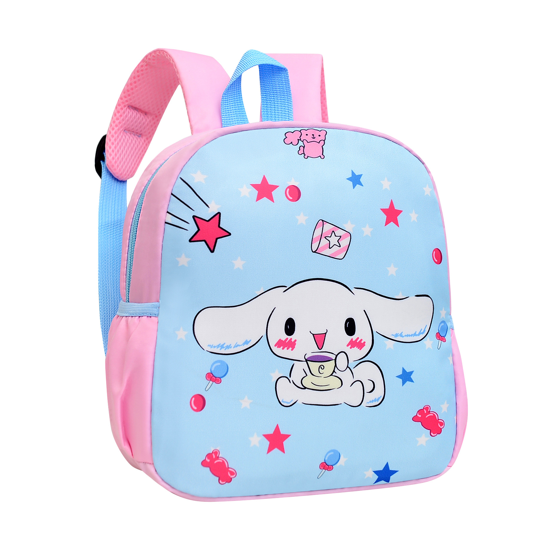 Foreign Trade New Kindergarten Backpack Cute Girl Simple Cartoon Children's Schoolbag 1-6 Years Old Baby's Backpack