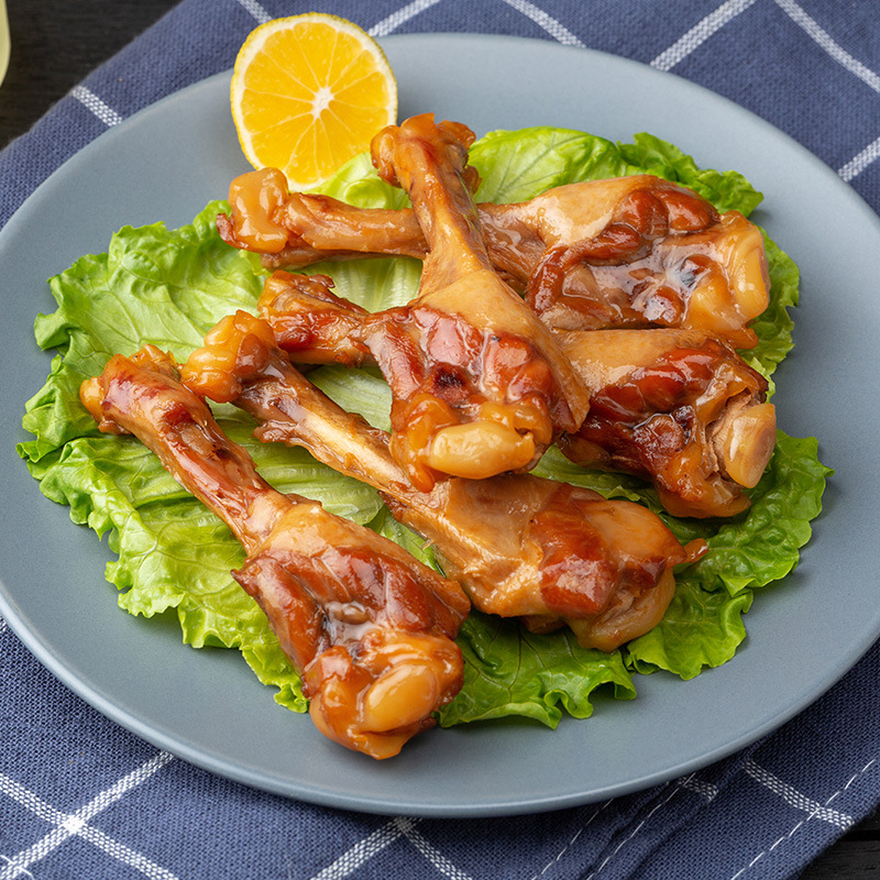 太行韩氏鸭翅根藤椒味香辣零食真空小包装即食卤味鸭翅膀厂家批发