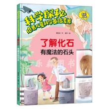 了解化石 有魔法的石头 科学探秘 幼儿园硬壳A4大绘本