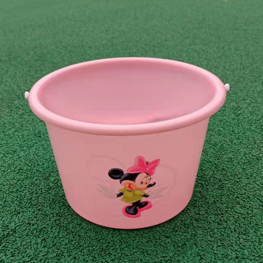 沙滩玩具桶 儿童挖沙工具 宝宝户外玩沙玩雪工具 塑料桶 水桶捞鱼