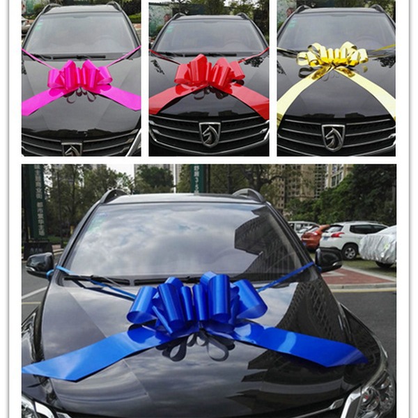 汽车4s店广告促销展示大型车花 西方节日婚礼派对亮光24寸手拉花