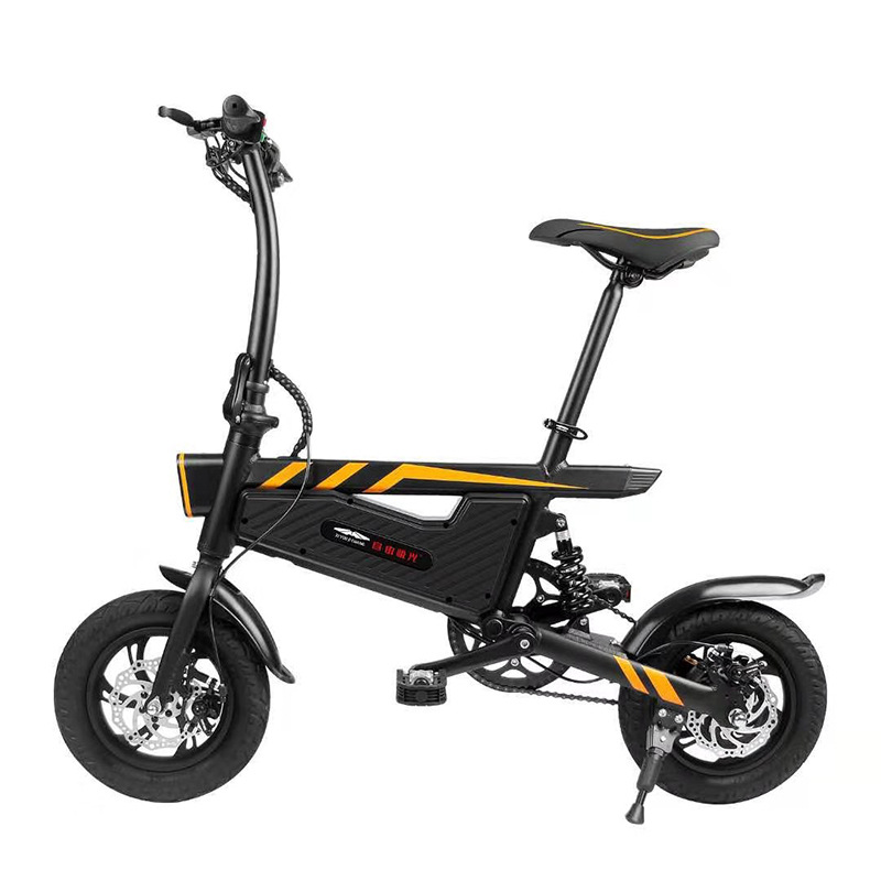 Overseas European Warehouse Bilateral Pedal Bicycle Portable Two-Wheel Adults at Work Driving Folding Electric Bicycle