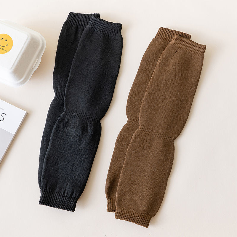 冬季保暖加厚毛圈护膝护腿套膝盖防护防寒户外骑行运动护关节套