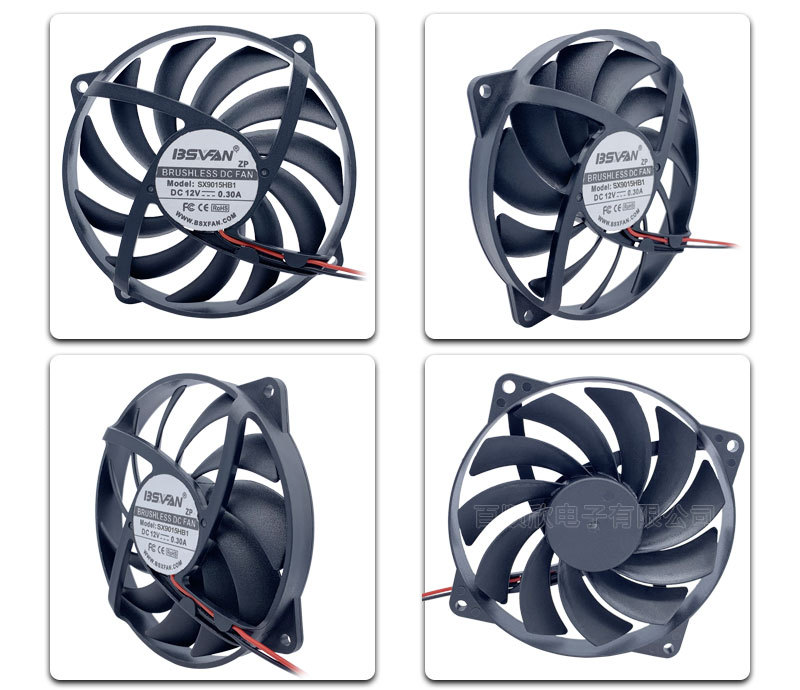 9015散热风扇 双滚珠 pc电源 智能充电器 二保焊机 酒柜散热风扇