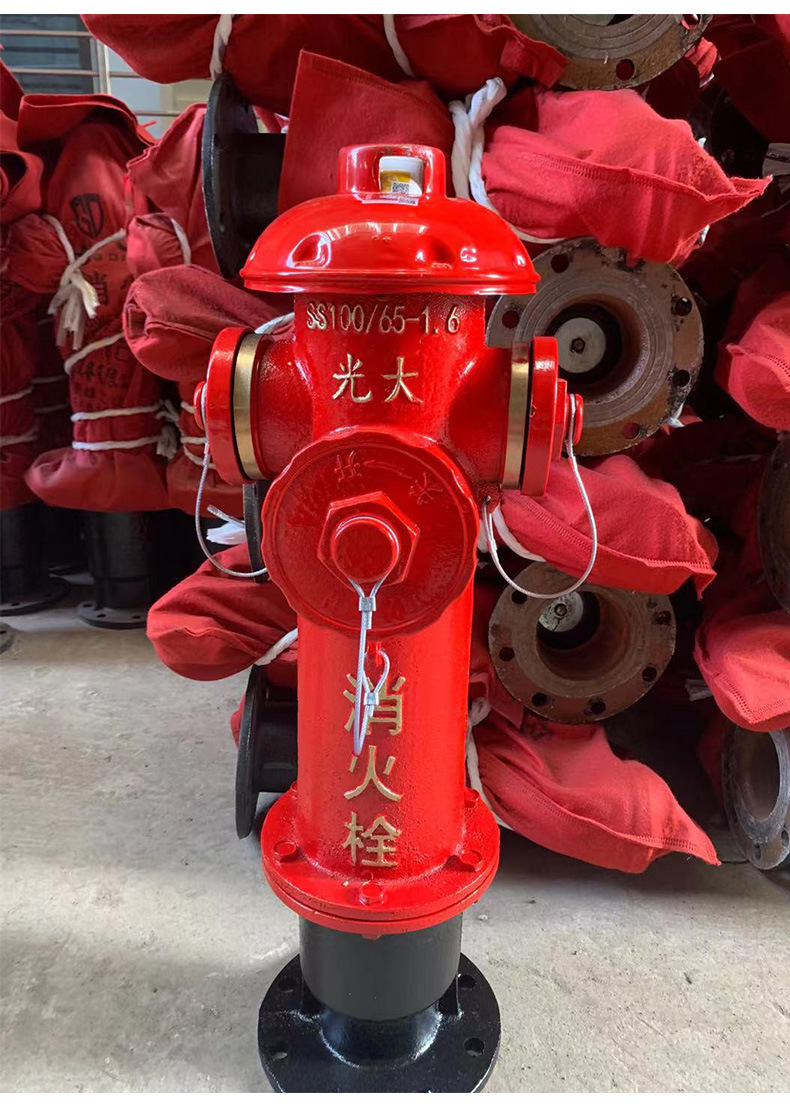 6地上式室外消火栓 地上栓消防器材厂家直销