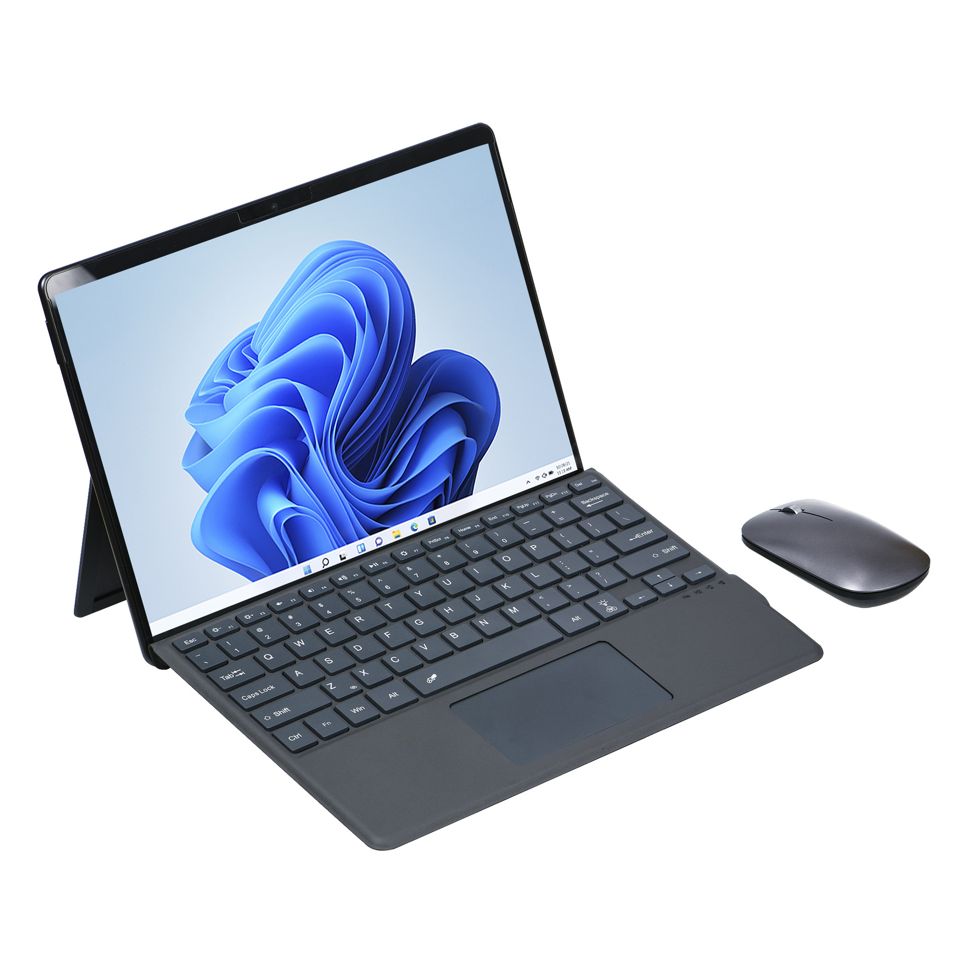 2022年新上市适用于微软surface pro8平板电脑蓝牙键盘皮套带笔槽