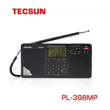 Tecsun/德生 PL-398MP MP3播放功能多波段立体声收音机