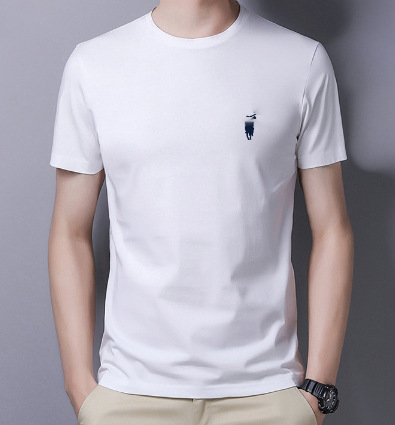 2021夏装圆领男式t恤短袖中青年休闲 圆领短袖印小-阿里巴巴