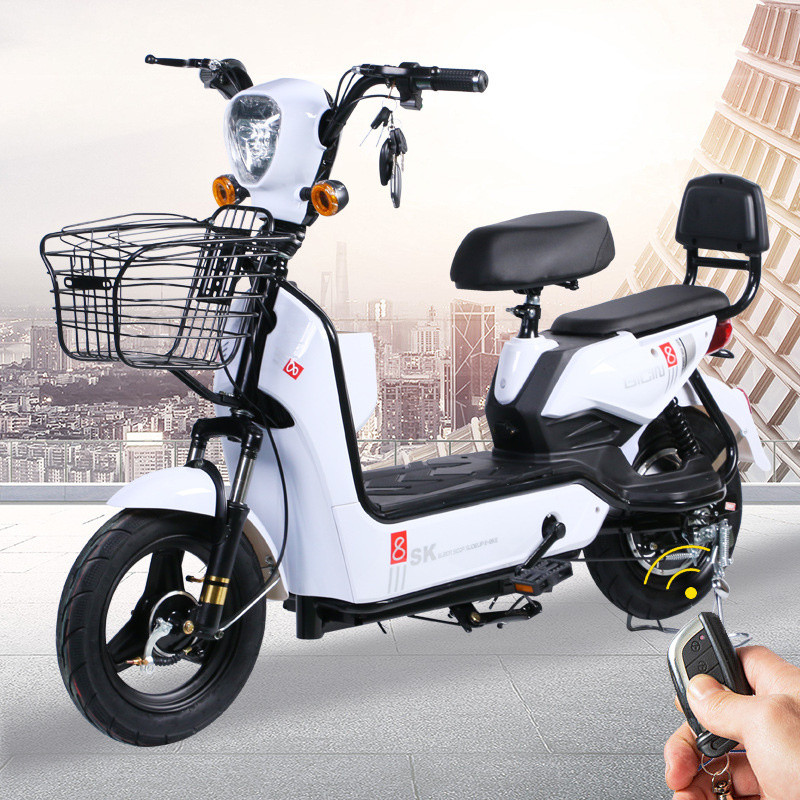 Cross-Border Southeast Asian Electric Bicycle Two-Wheel Electrocar New National Standard Adult Export Battery Car Wholesale Factory