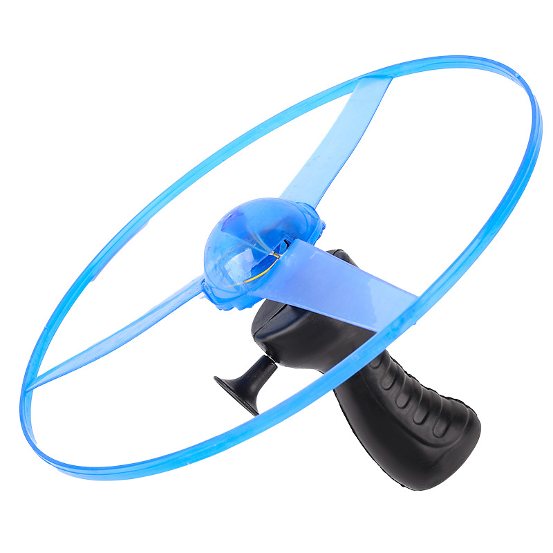 Luminous Cable UFO Toy Night Market Stall Hot Sale Internet Celebrity Same Flash Frisbee UFO Sky Dancers Wholesale