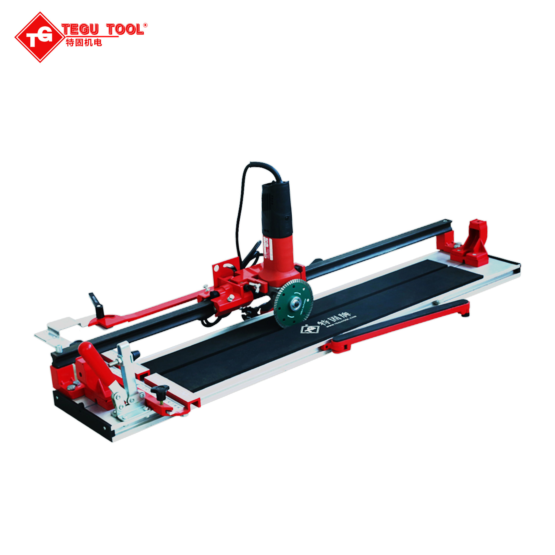 特固瓷砖切割机600mm双轨道石材划刀地板砖推刀铝合金底座nt205