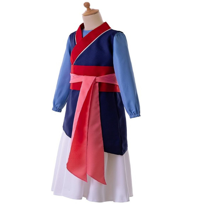 2020六一儿童节爆款女装花木兰服饰儿童舞蹈演出服cosplay服装女