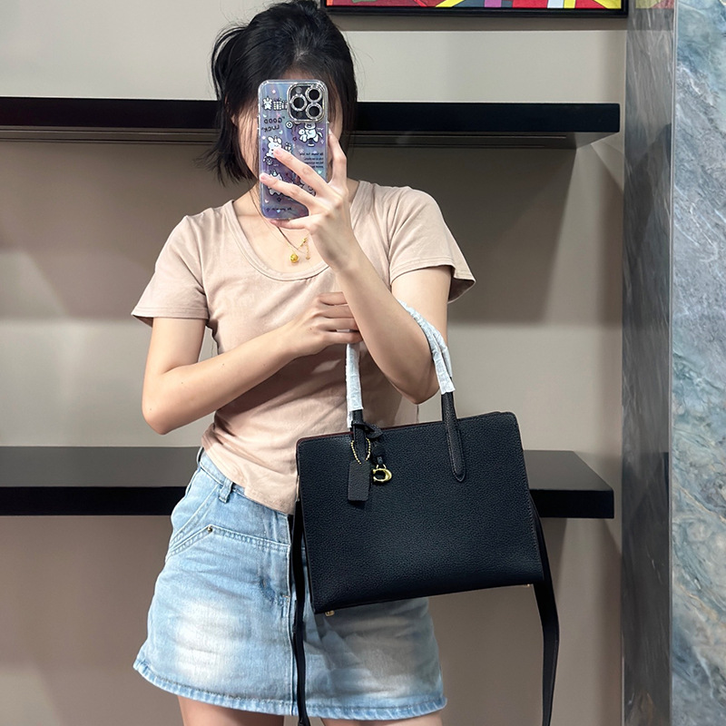 2023新款经典老花carter carryall 28托特包老花手提单肩斜挎包女