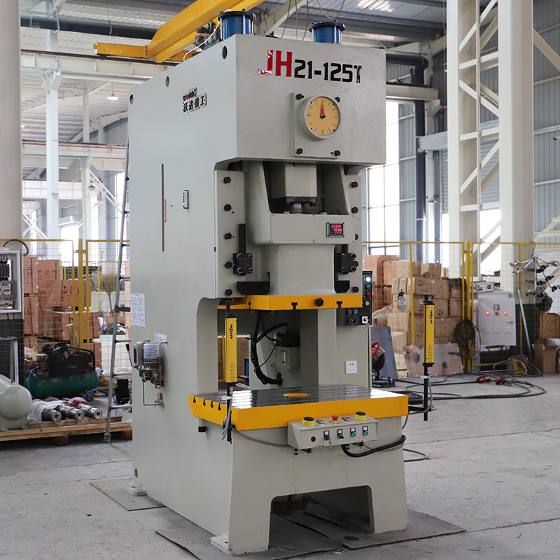 现货63吨80吨125t气动冲床 五金件冲压高性能精密开式冲床压力机