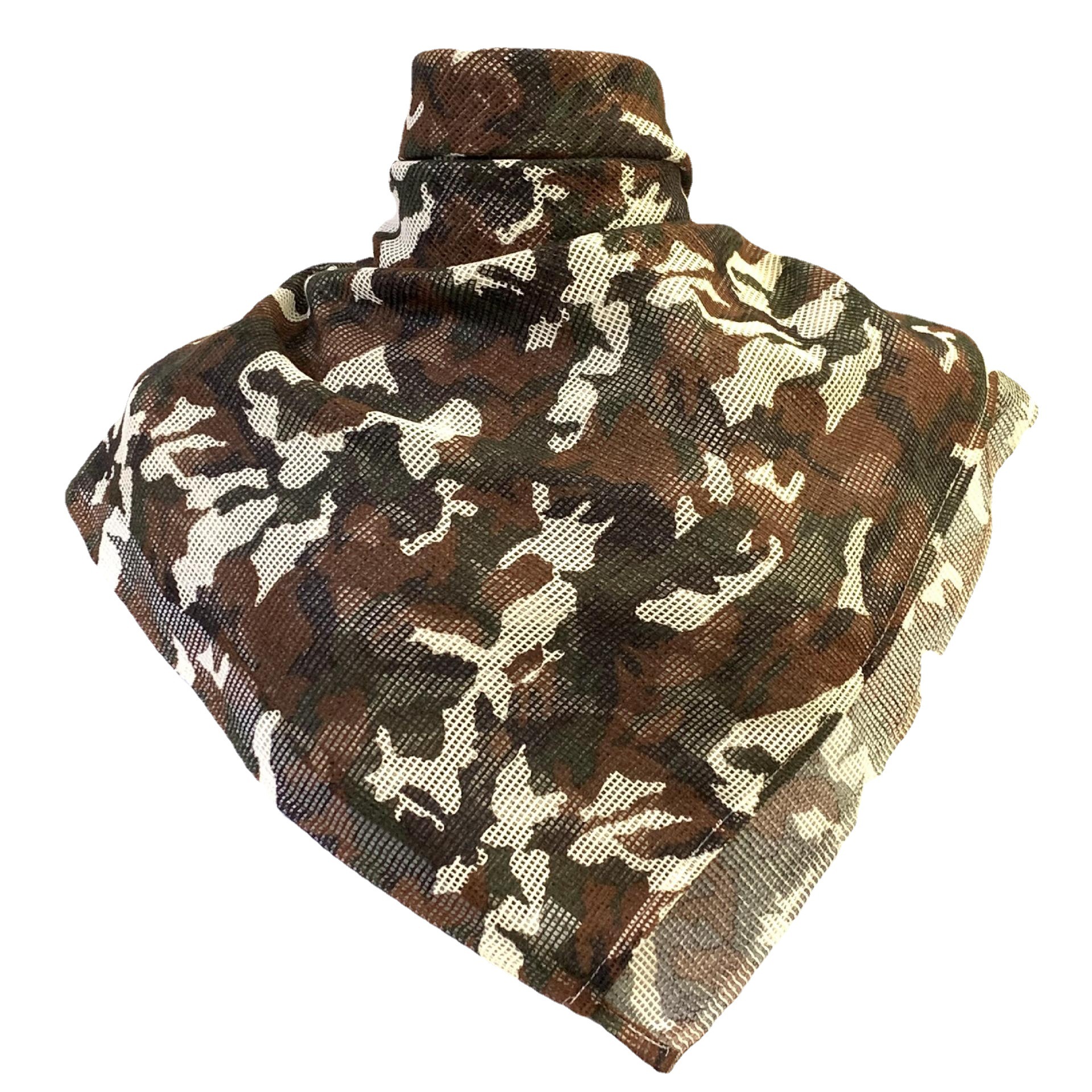 迷彩战术大方巾头巾沙特穆斯林围巾户外途伪装网巾速卖通亚马逊