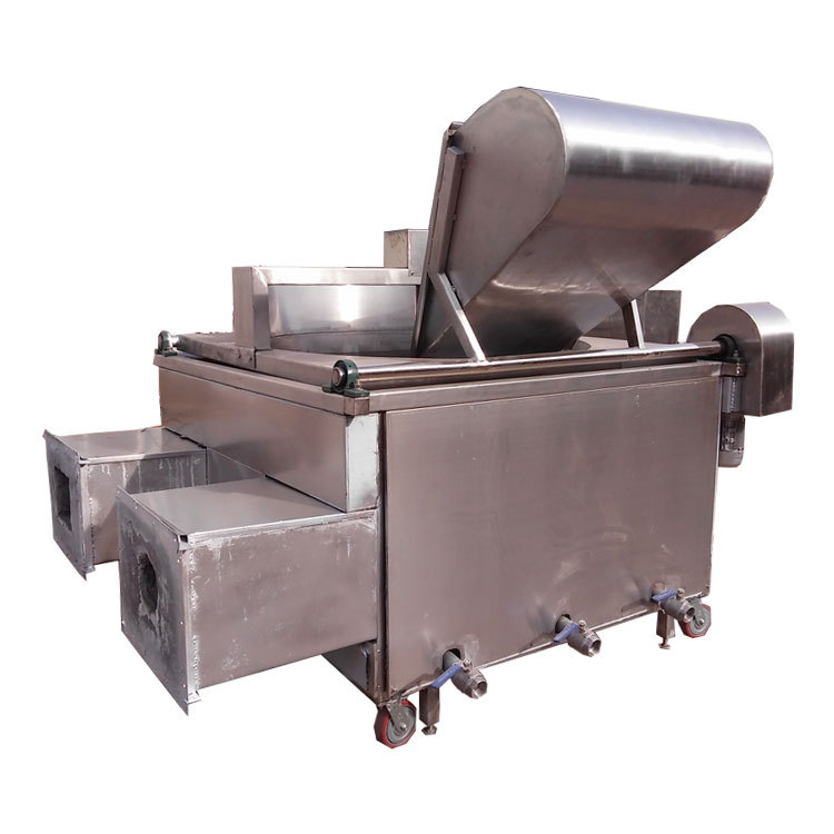 燃柴油油炸锅 燃气油炸机 鹏福特江米条油炸机 麻花油炸设备