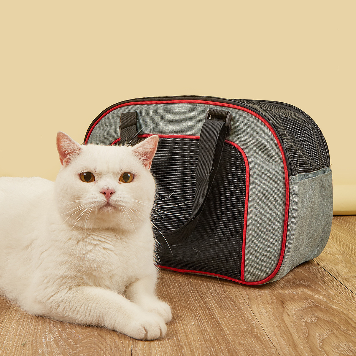 Cross-Border New Arrival Pet Bag Cat Bag Outdoor Portable Pet Backpack Fashionable Breathable Portable One-Shoulder Pet Diaper Bag